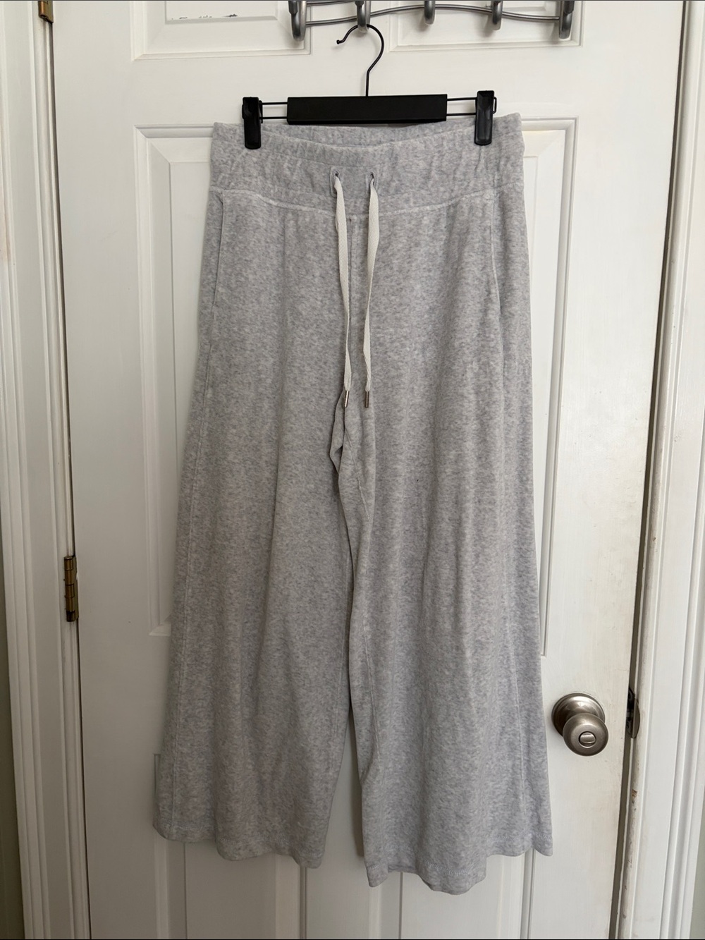 lululemon athletica Light Gray Wide Leg Pants